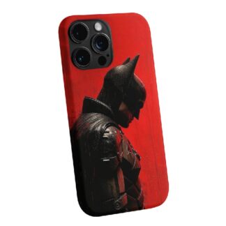 Batman Brooding Red Phone Case