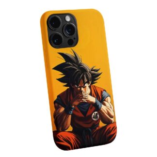 Goku Yellow Thinker Pose Phone Case