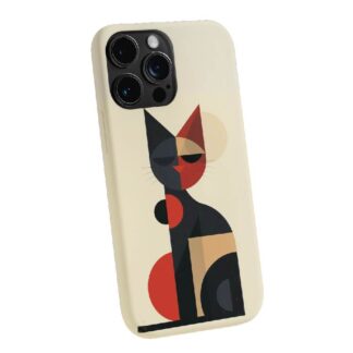 Cubist Cat Chic Phone Case
