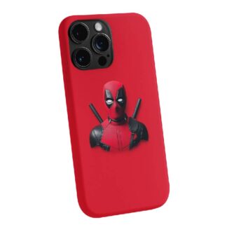 Deadpool Red Minimal Phone Case