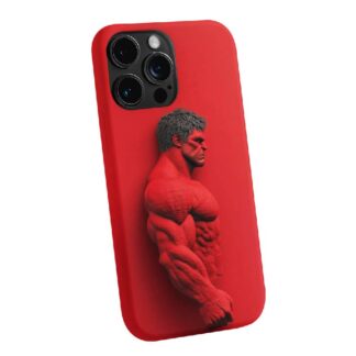 Red Hulk Side Profile Phone Case