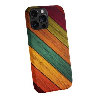 Colorful Wood Stripes Case
