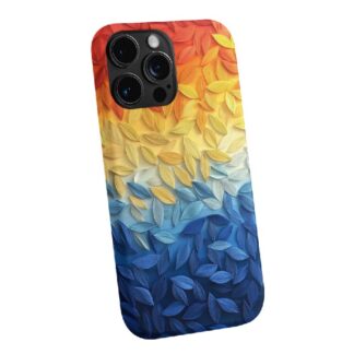 Sunset Ombre Leafy Phone Case