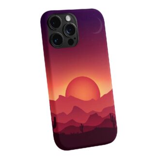 Sunset Mountain Silhouette Case