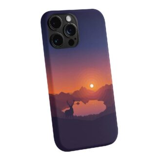 Mountain Sunrise Silhouette Phone Case