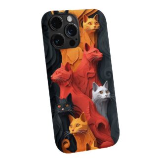Fiery Fox Squad Phone Case