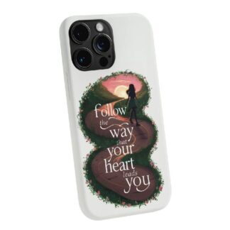 Heart Path Forest Quote Phone Case