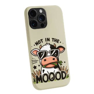 Cool Cow “Not in the Mooood” Phone Case