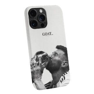 Messi “GOAT.” Trophy Moment Phone Case