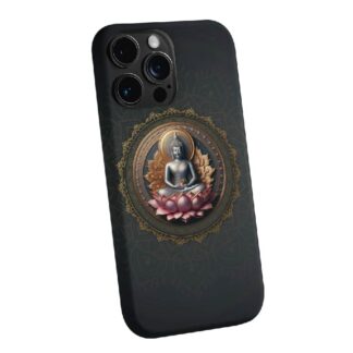 Buddha with Lotus Phone Case
