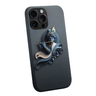 Lord Krishna Playing Flute Phone Case