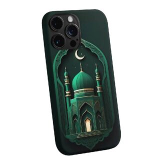 Emerald Crescent Mosque Phone Case
