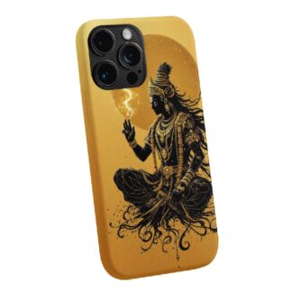Lord Shiva Golden Sketch Phone Case