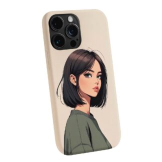 Minimal Mood Bob Cut Phone Case
