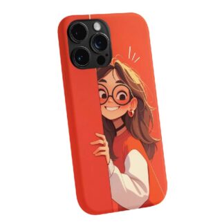 Happy Glasses Girl Vibe Phone Case
